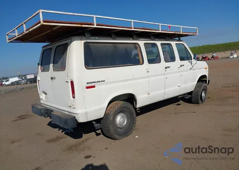 1981 Ford Econoline E250 Van из США, поврежденный, VIN 1FTGE26GXBHA71131
